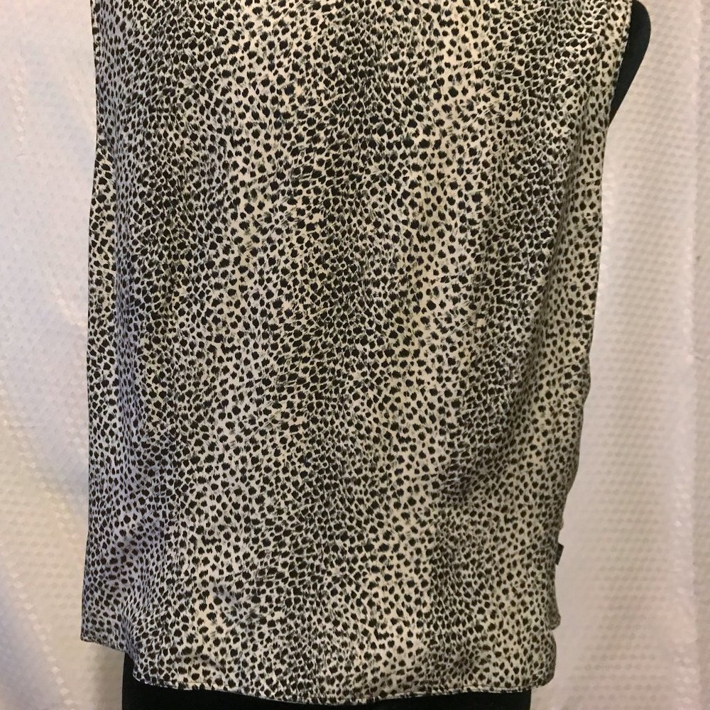 Neiman Marcus reversible silk vest, size 16